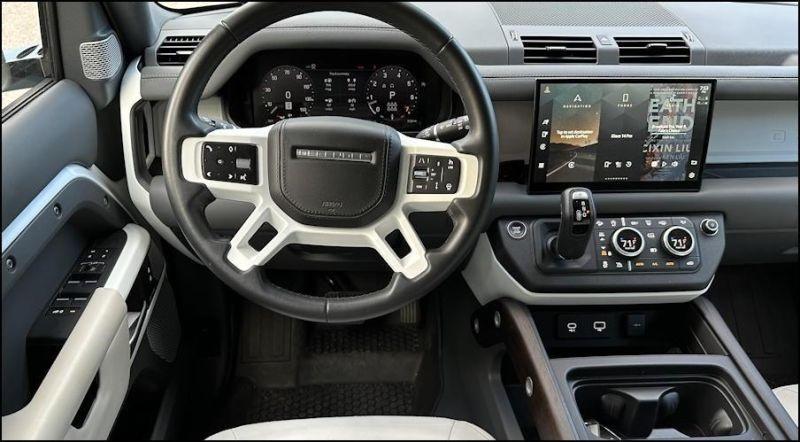 2023 land rover defender 130 cockpit