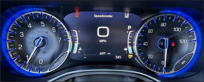 2023 chrysler pacifica limited awd s main gauge