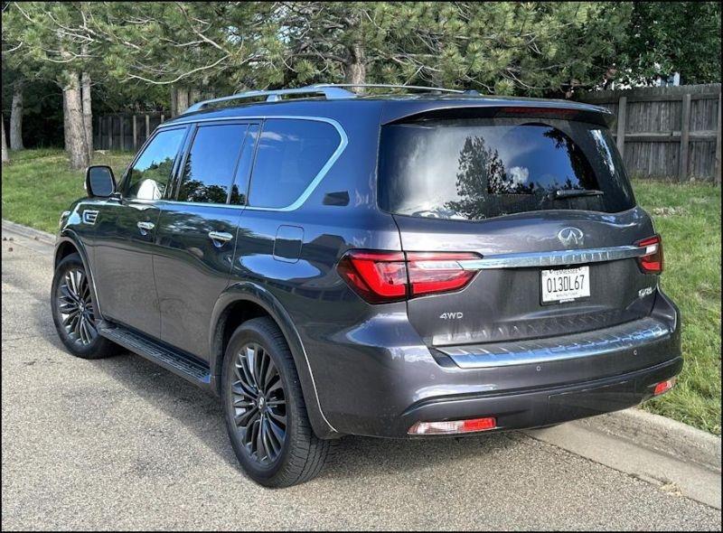 2023 infiniti qx80 rear exterior