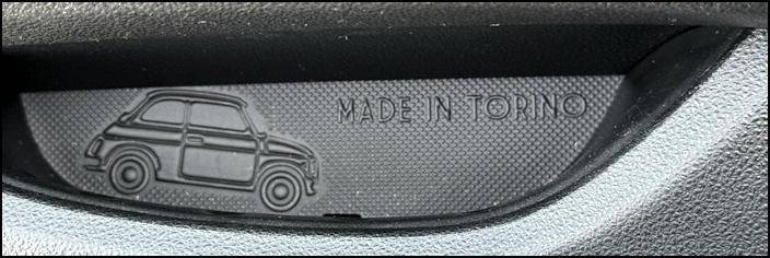 2024 fiat 500e - torino easter egg