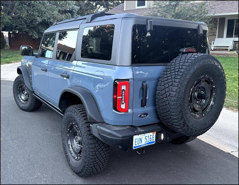 2024 ford bronco everglades - rear exterior