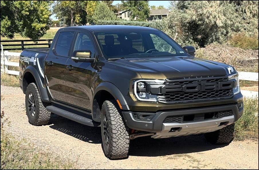 2024 ford ranger raptor - exterior front