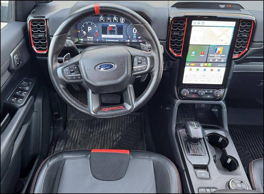 2024 ford ranger raptor - dashboard