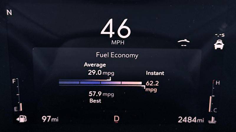 2025 buick encore gx avenir - main gauge display