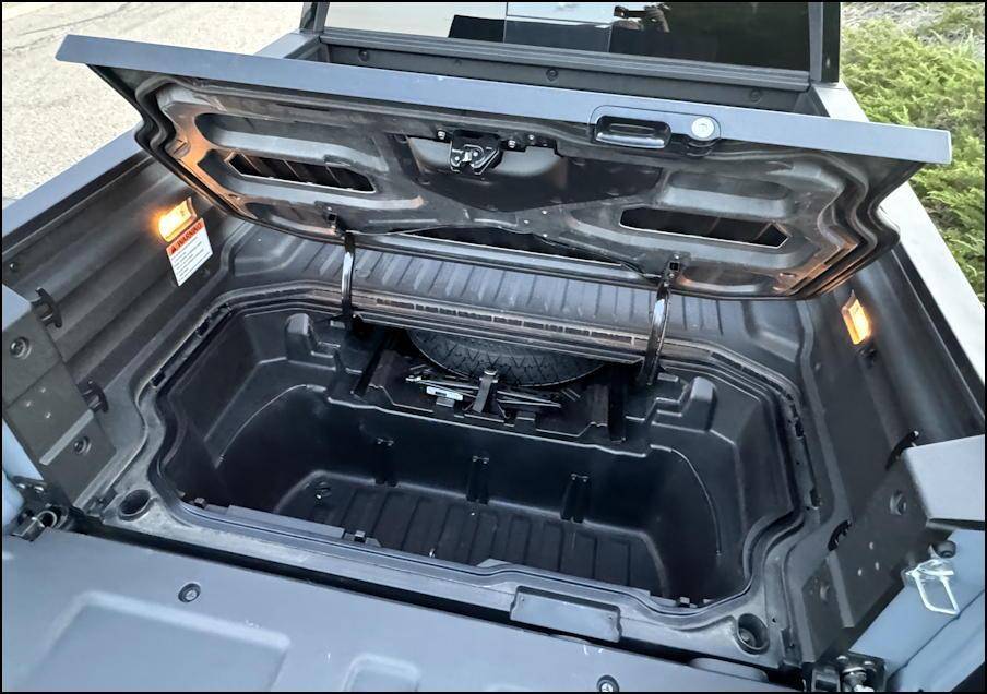 2024 honda ridgeline trailridge - secret under-truck bed trunk