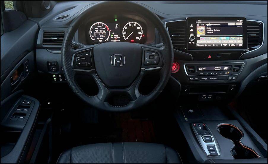 2024 honda ridgeline trailridge - dashboard