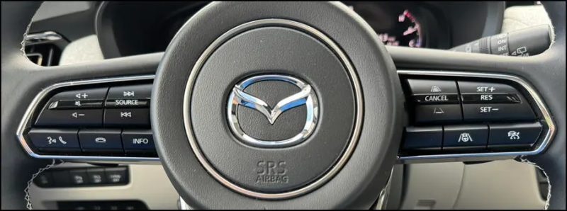 2024 mazda cx90 - steering wheel