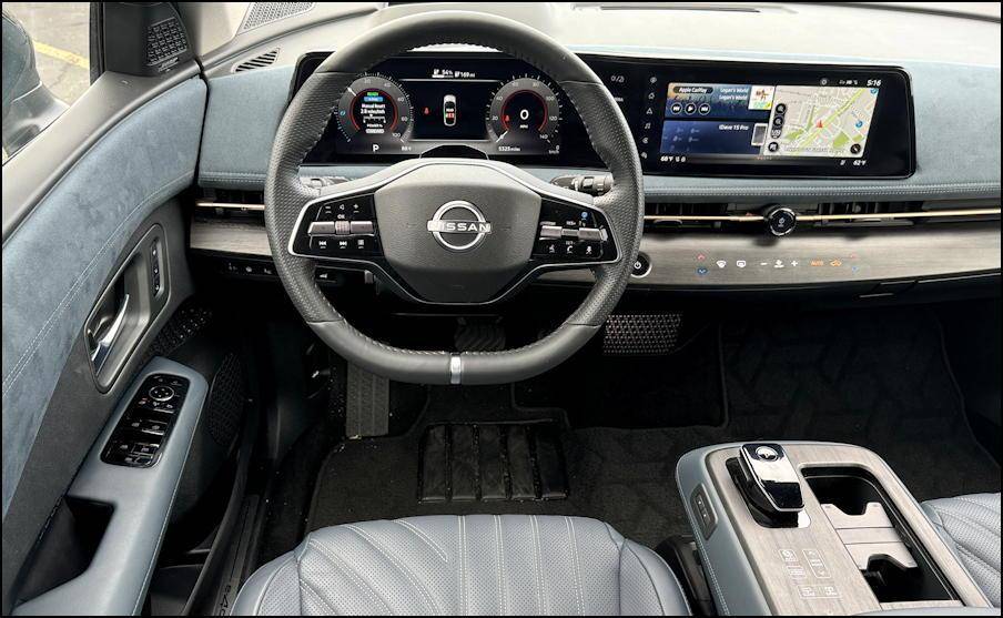 2024 nissan ariya platinum - dashboard