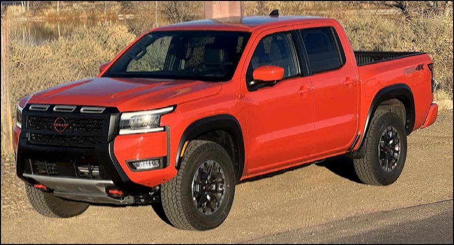 2024 nissan frontier sv - front exterior view