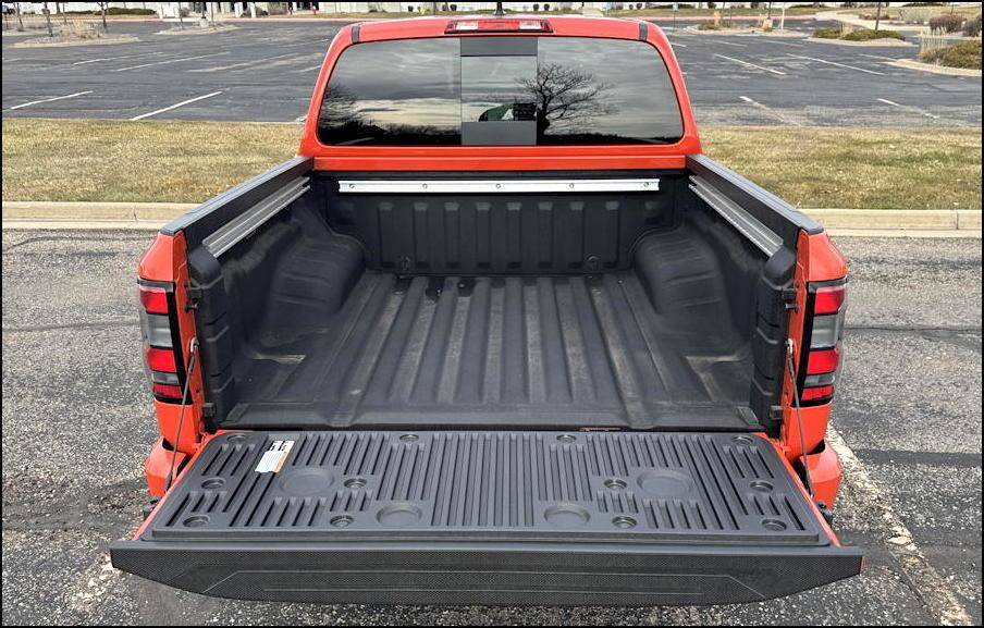 2024 nissan frontier sv - exterior truck bed with spray-on liner