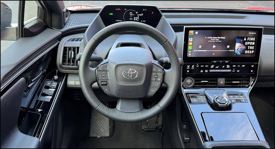 2024 toyota bz4x awd ltd - dashboard