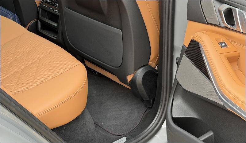 2025 bmw x5 xdrive40i - rear legroom, or lack thereof