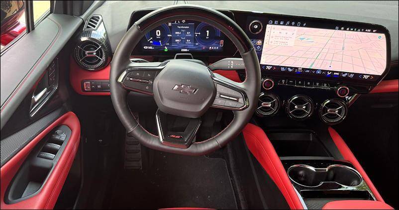 2025 chevy blazer ev ss awd - interior dashboard design