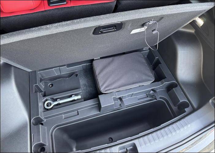 2025 chevy blazer ev ss awd - secret storage space