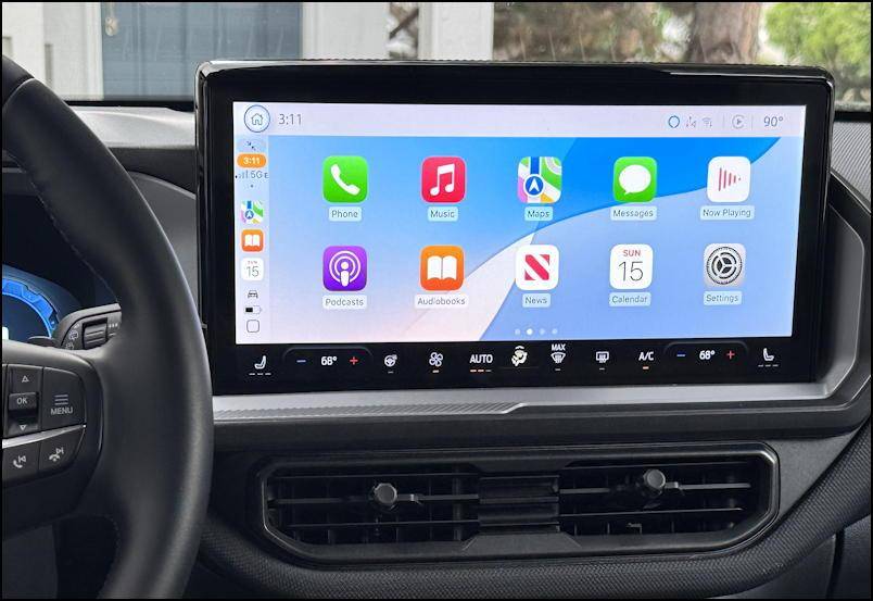 2025 ford bronco sport badlands - interior infotainment display screen