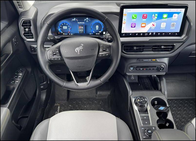 2025 ford bronco sport badlands - interior dashboard
