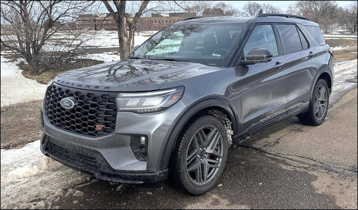 2025 Ford Explorer ST RWD Exterior Gray Color