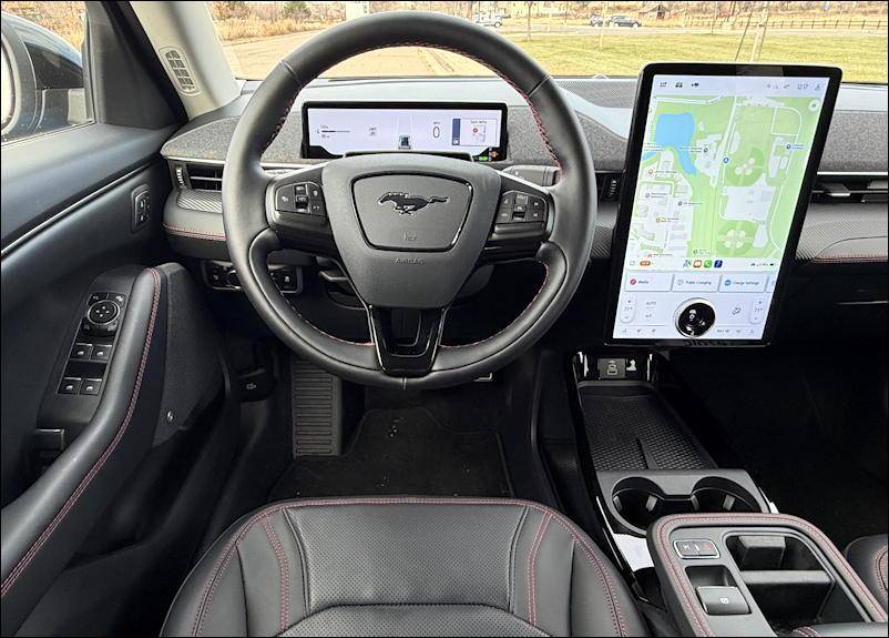 2025 ford mustang mach e - dashboard design