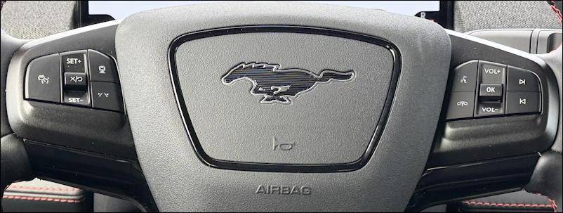 2025 ford mustang mach e - steering wheel controls