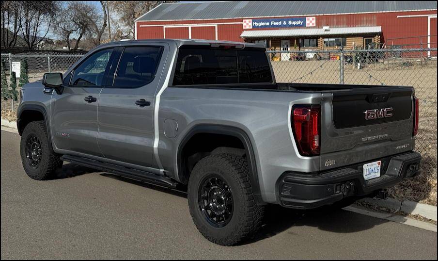 2025 gmc sierra 1500 at4x - exterior rear