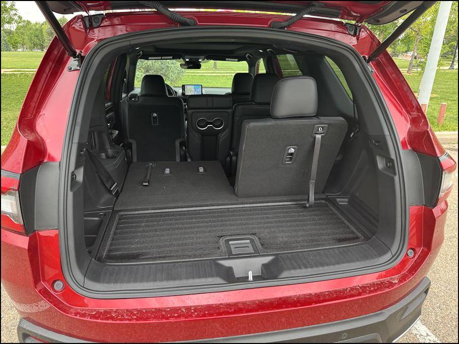 2025 honda pilot - rear cargo space