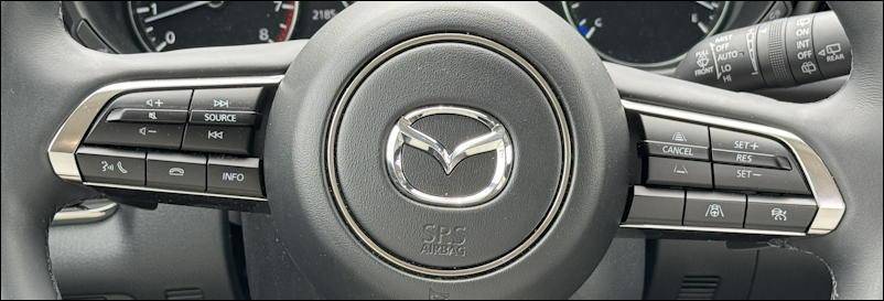 2025 mazda cx30 turbo - interior steering wheel controls