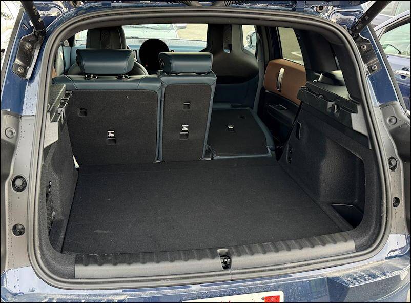 2025 mini countryman se all4 - rear cargo space
