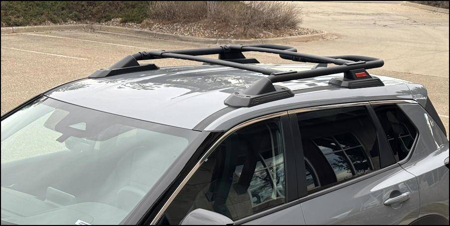 2025 nissan rogue rock creek - tubular roof rack