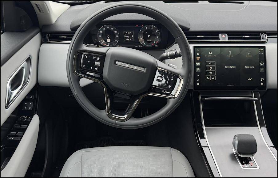 2025 range rover velar se - dashboard (interior)