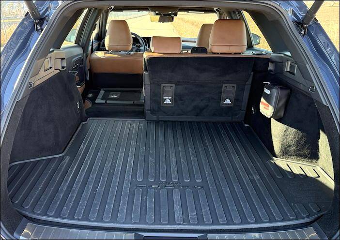 2025 toyota crown signia ltd - rear cargo