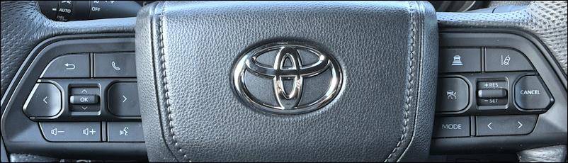 2025 Toyota Tundra SR5 TRD Rally 4x4 Steering Wheel Controls