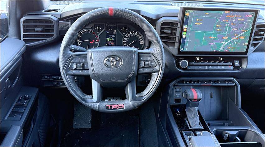 2025 Toyota Tundra SR5 TRD Rally 4x4 Dashboard