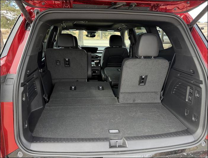 2026 Buick Enclave Sport Touring SUV Rear Cargo with 3rd Row Seat