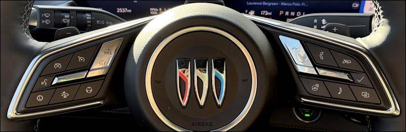 2026 Buick Enclave Sport Touring SUV Steering Wheel Controls