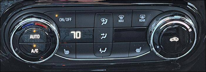 2026 chevy trax 2rs - climate contrls