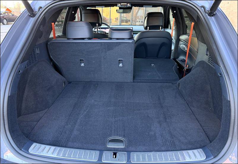 2026 genesis gv70 sport prestige rear cargo space