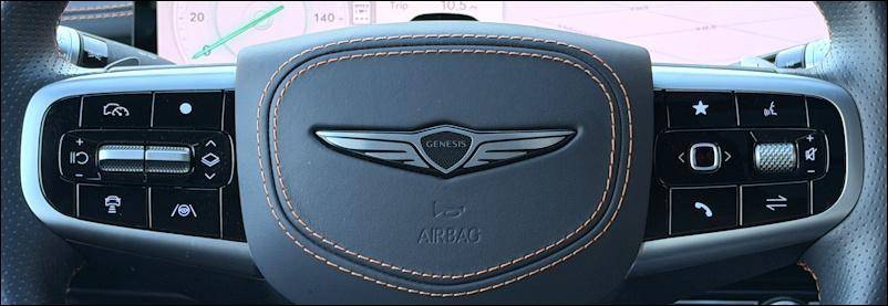 2026 genesis gv70 sport prestige steering wheel controls