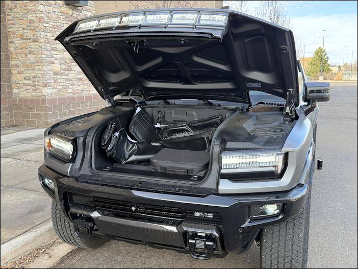 2026 GMC Hummer EV 3X Pickup - The Frunk