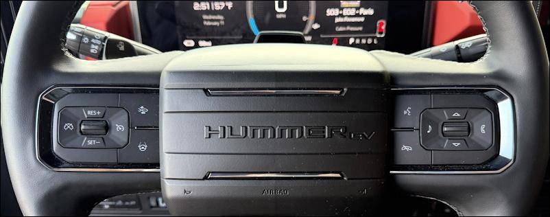 2026 GMC Hummer EV 3X Pickup - Steering Wheel
