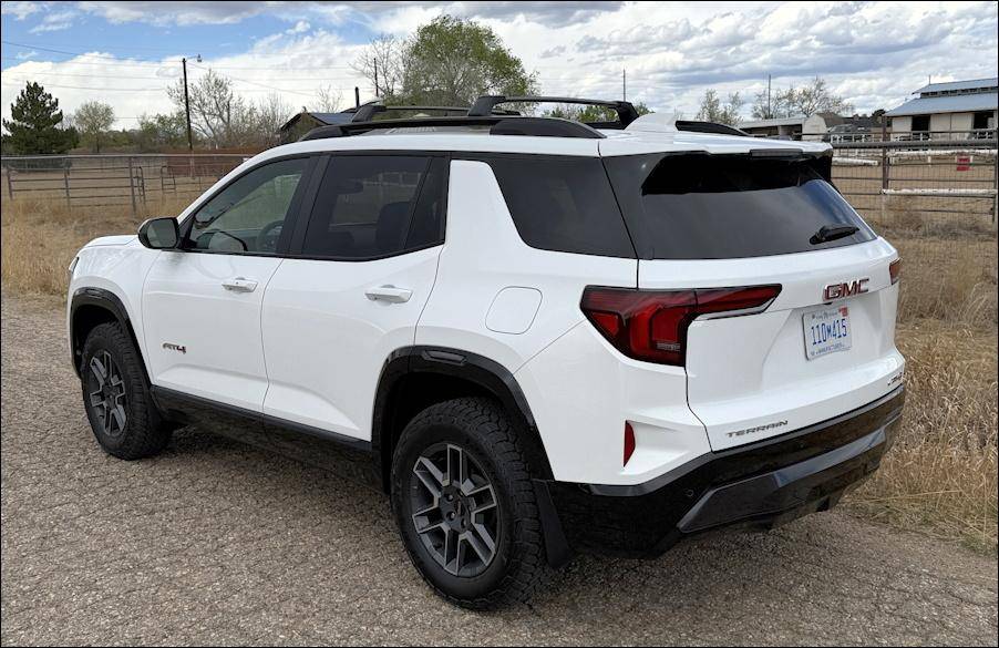 2026 gmc terrain at4 awd exterior rear