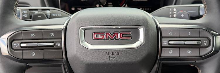 2026 gmc terrain at4 awd - steering wheel controls