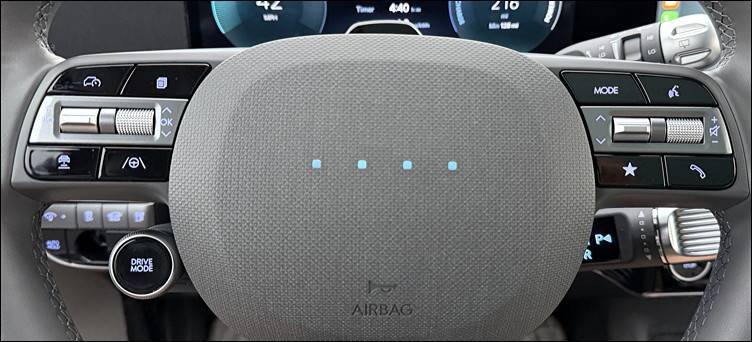 2026 hyundai ioniq 5 ltd awd - steering wheel controls