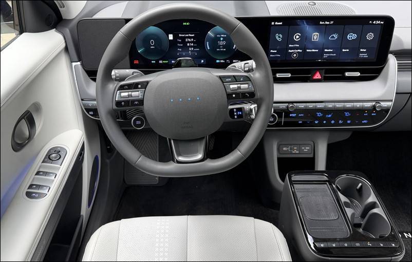 2026 hyundai ioniq 5 ltd awd - interior dashboard