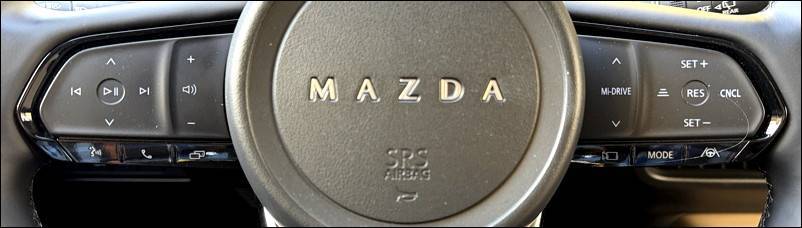 2026 mazda cx-5 premium plus - steering wheel controls