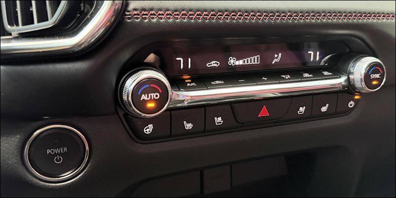 2026 mazda cx50 hybrid climate controls