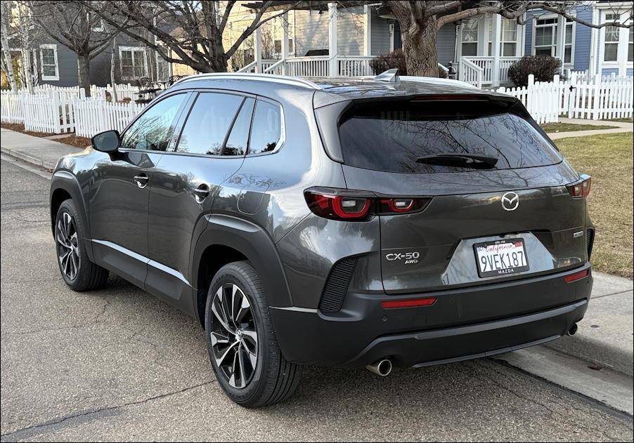 2026 mazda cx50 hybrid exterior rear