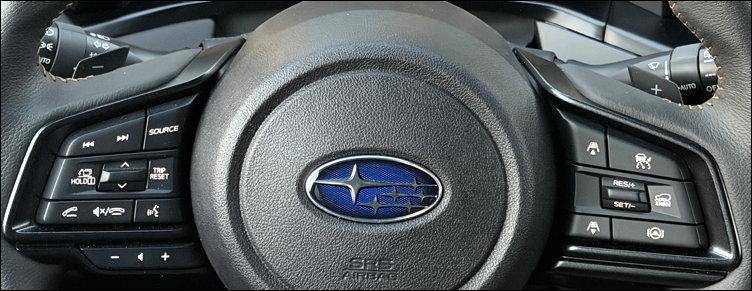 2026 subaru outback wilderness steering wheel controls bar