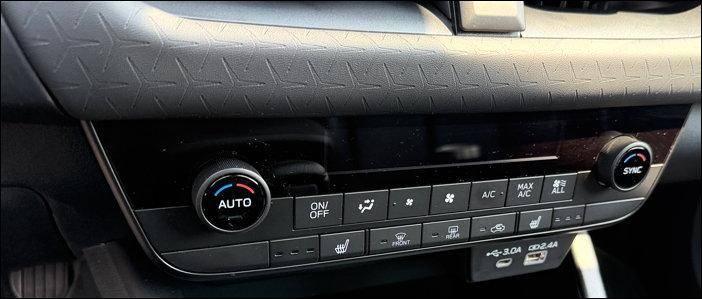 2026 subaru outback wilderness climate control buttons