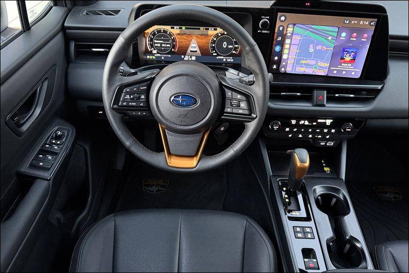2026 subaru outback wilderness interior dashboard