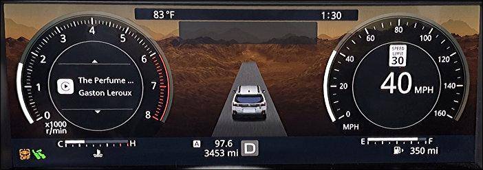 2026 subaru outback wilderness instrument cluster main display